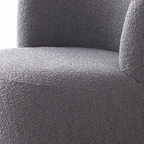 upholstered fabric armchair