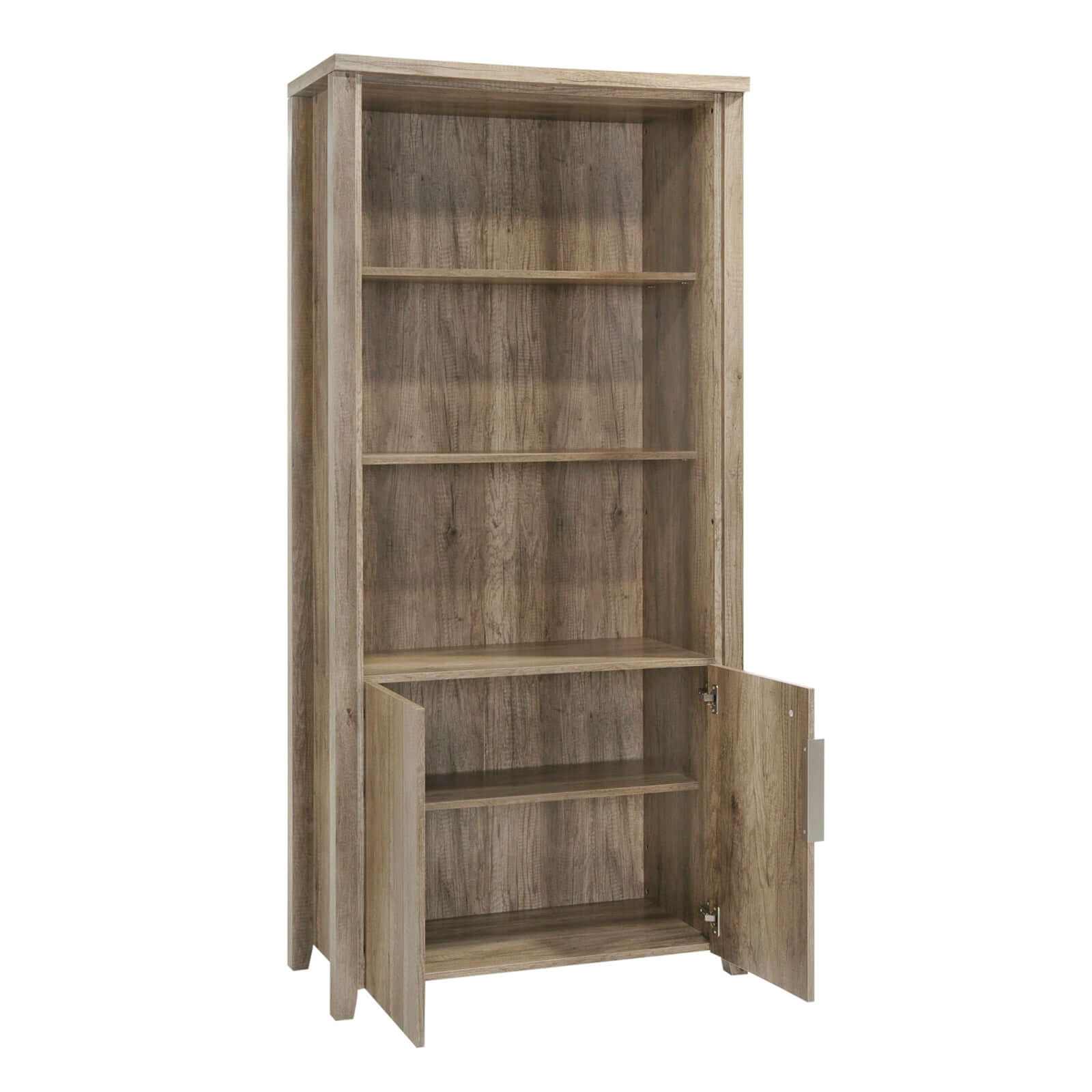 Display Shelf Book Case Stand Bookshelf Natural Wood like MDF - Oak