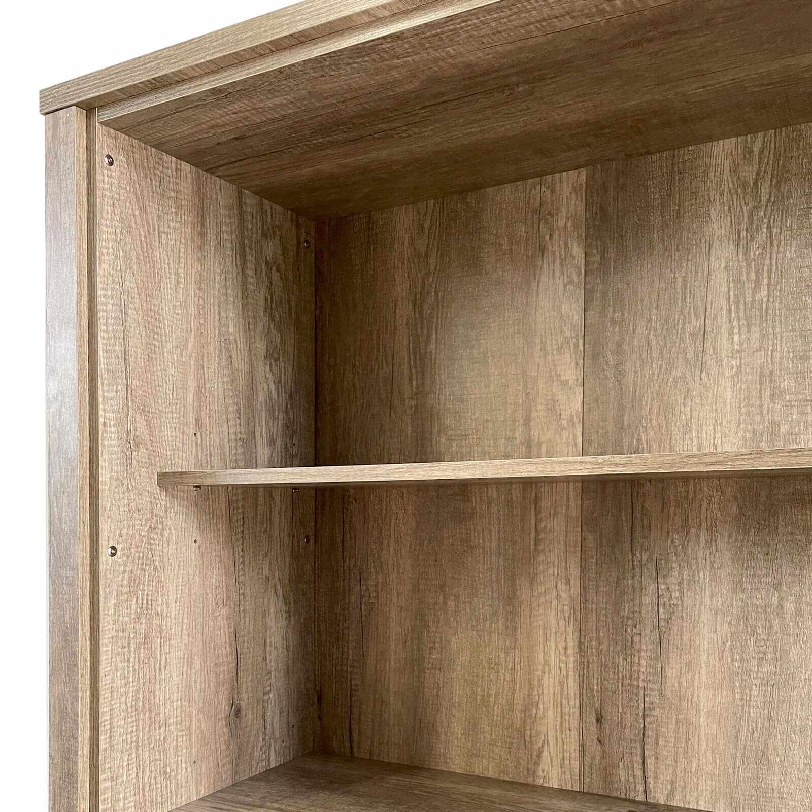 Display Shelf Book Case Stand Bookshelf Natural Wood like MDF - Oak