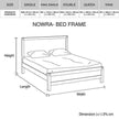 King Single Bed and bedroom furniture