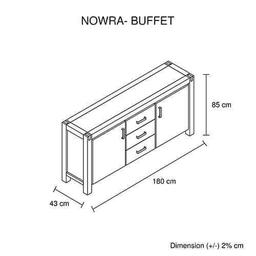 Storage sideboard with Drawers