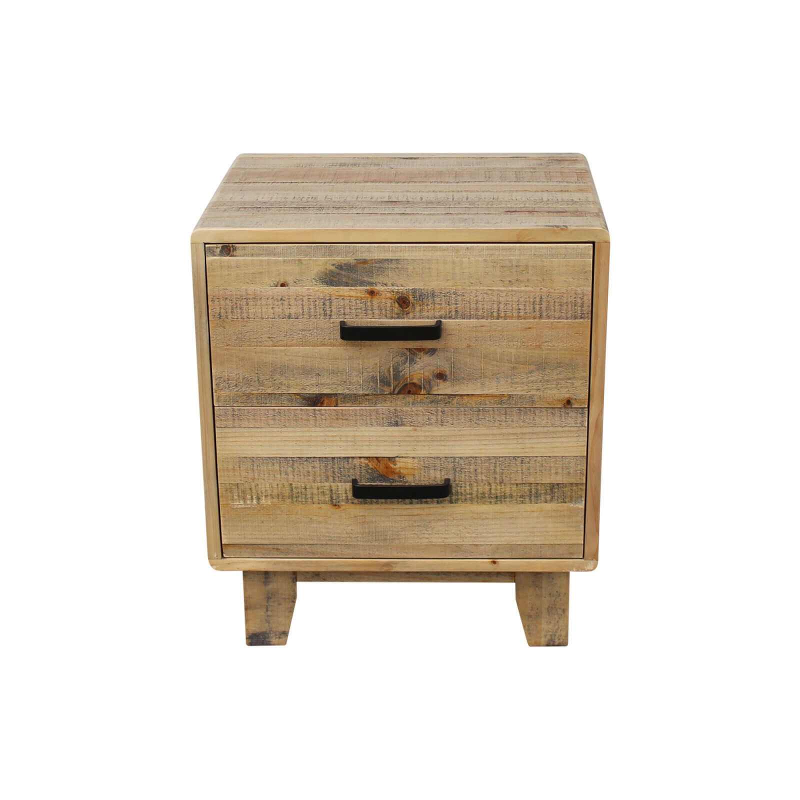 Bedside Table 2 drawers Night Stand 