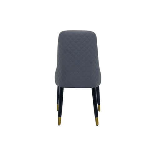 upholstered dining chairs grey