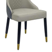 upholstered dining chairs grey