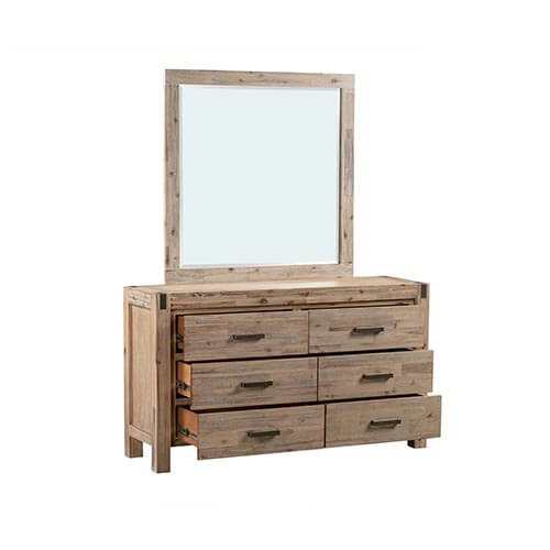 Drawers chest with mirror