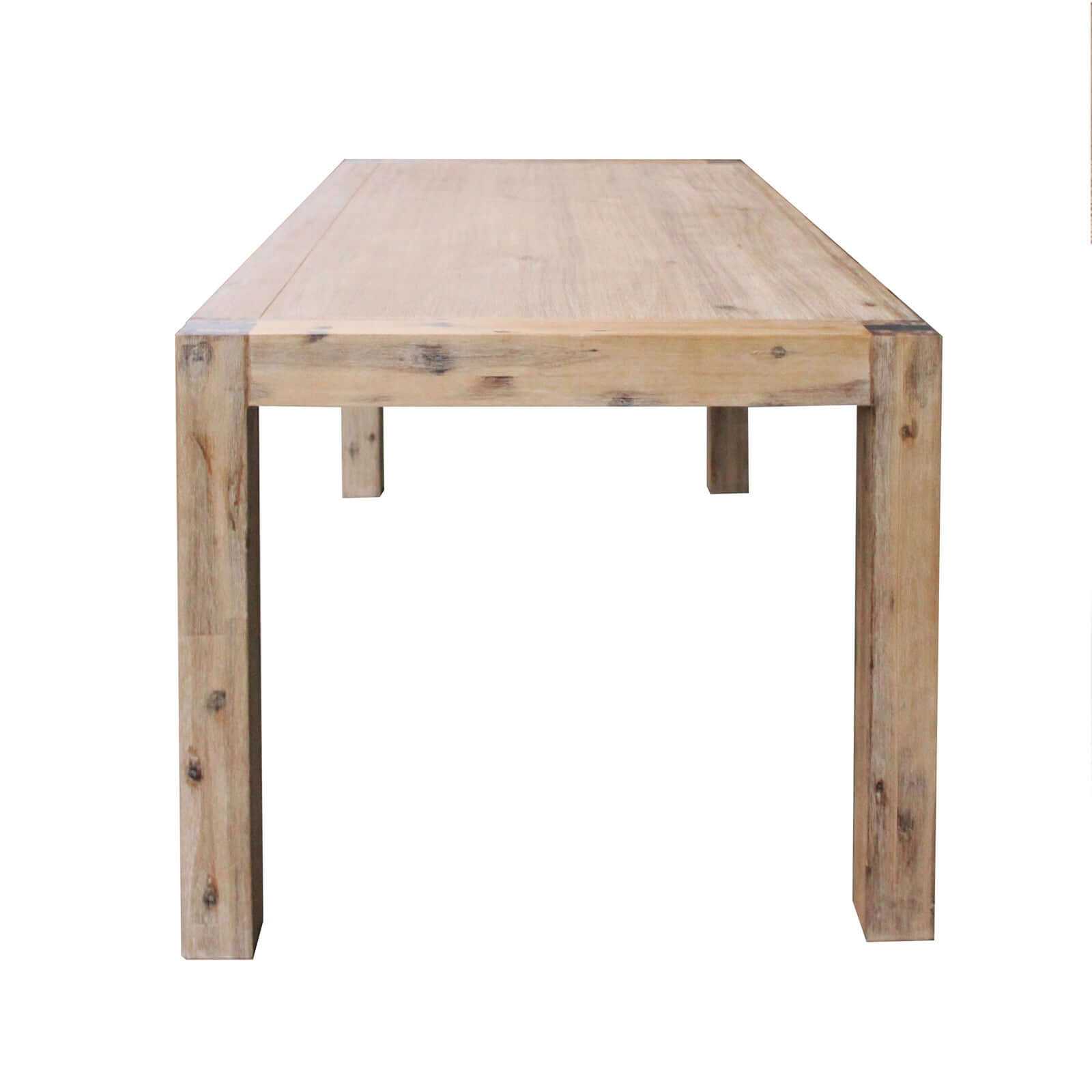 Large Size Oak Colour Dining Table 210cm