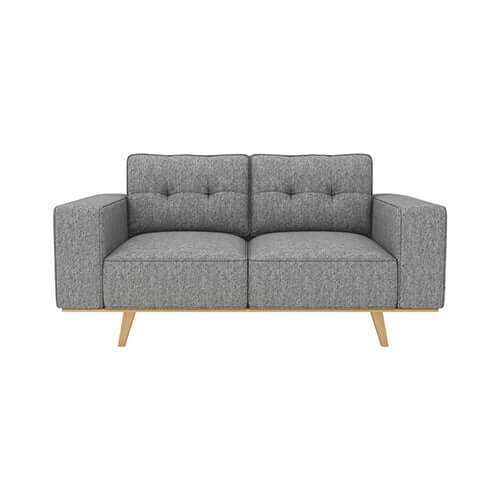 2 3 Seater Sofa Grey -Upinteriors