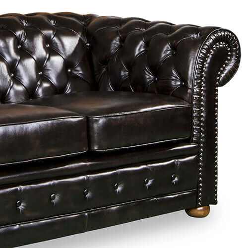 genuine leather sofa set