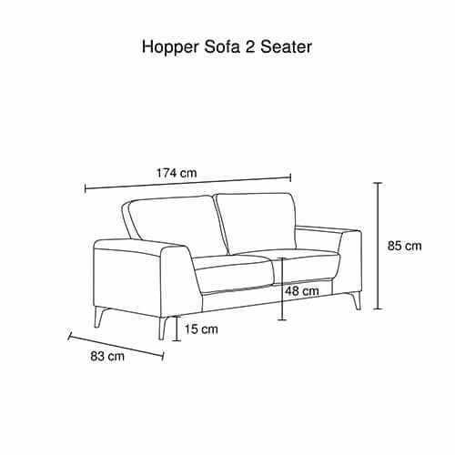 cheap 2 seater sofa