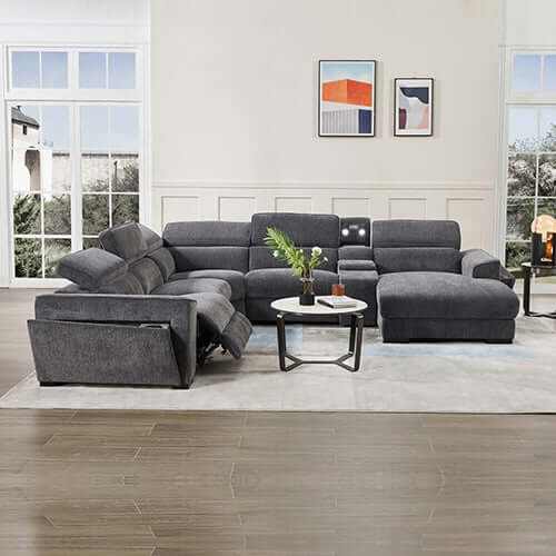 corner sofa with chaise and recliner