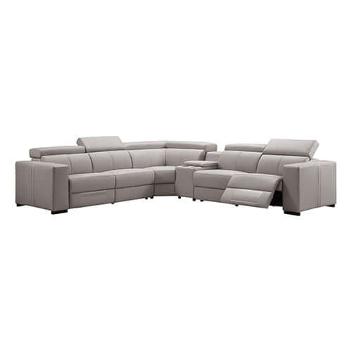 Genuine Leather 6 Seater Corner Sofa