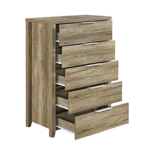 Tallboy with 5 Drawers