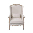 wing back arm chair