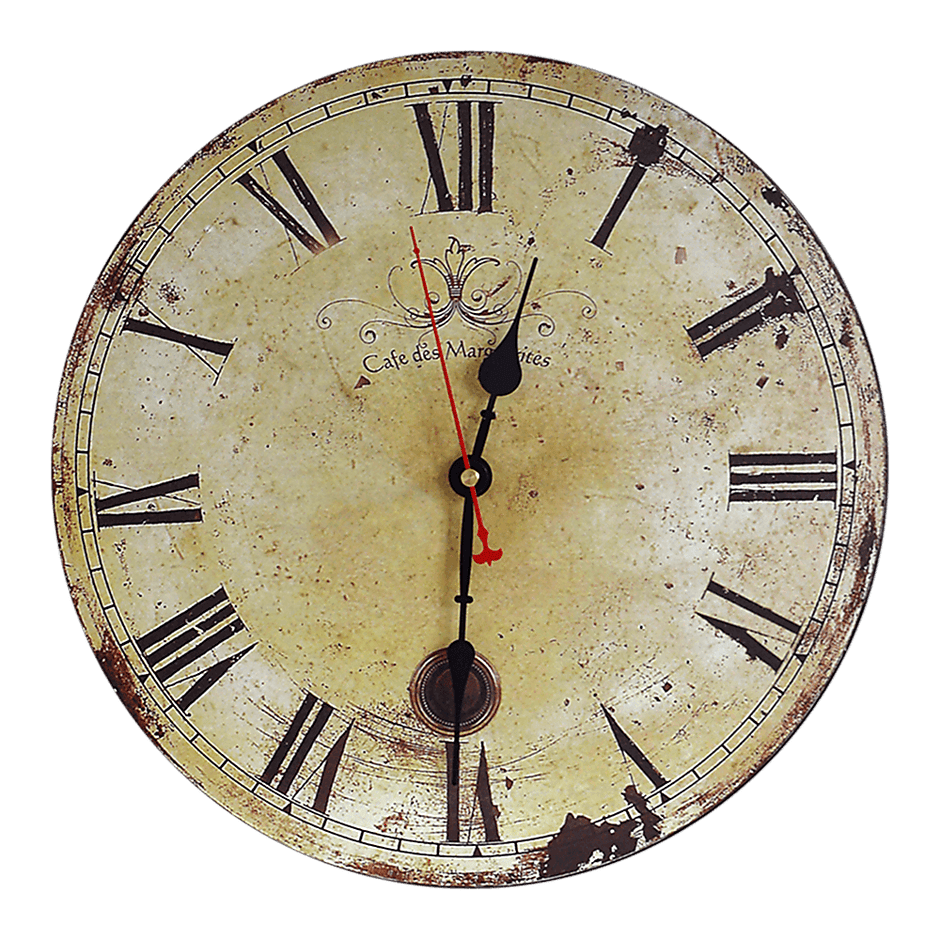 Large Vintage Wall Clock 