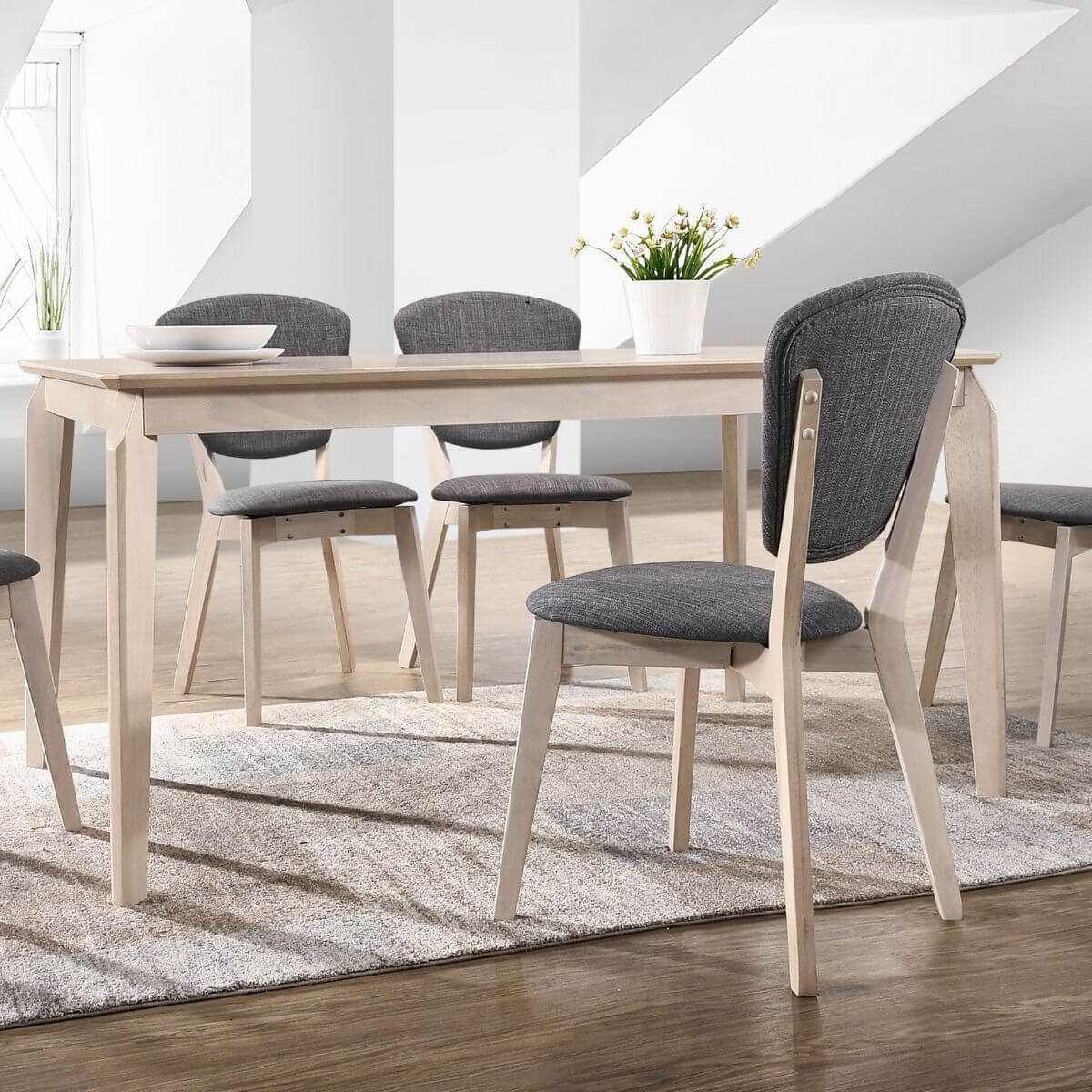 Rubberwood Dining Table 