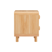 Natural Bedside Table