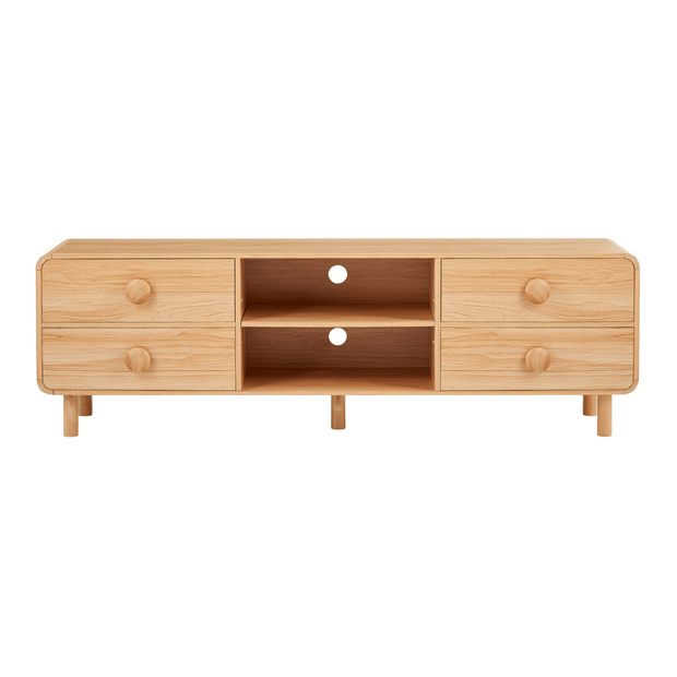 wooden tv unit