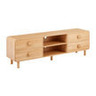 wooden tv unit