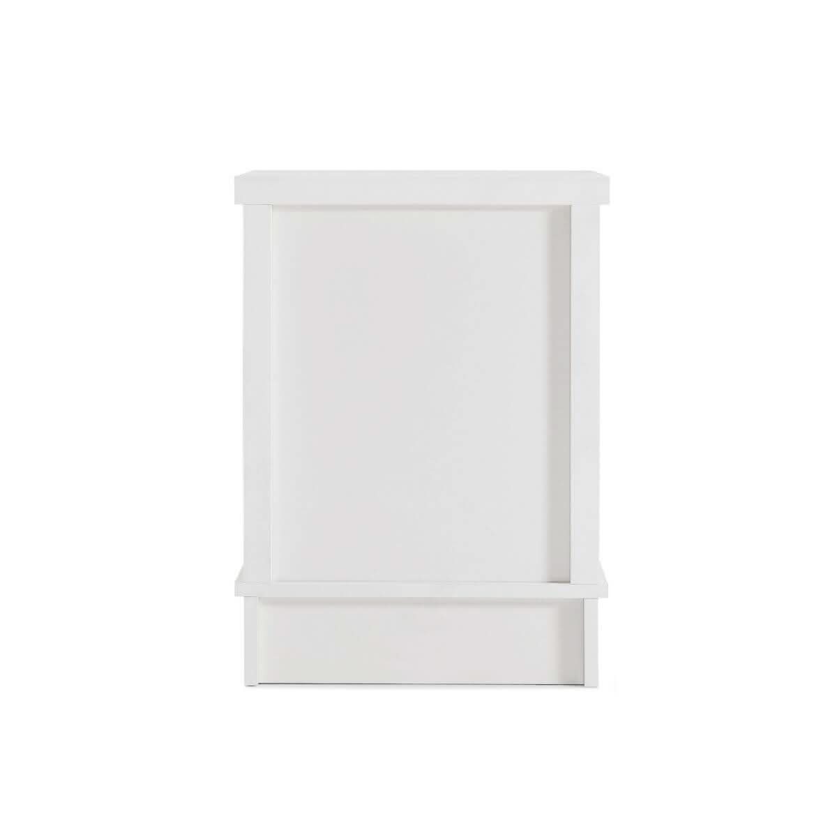 Margaux White Coastal Bedside Table