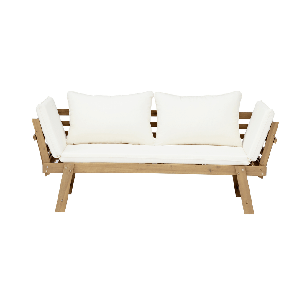 Wooden Outdoor Day Bed-Upinteriors