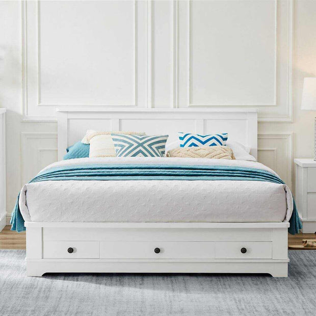 double bed with storage 