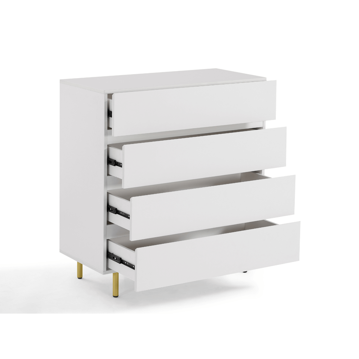 Kori 4 Drawer Chest of Drawers White