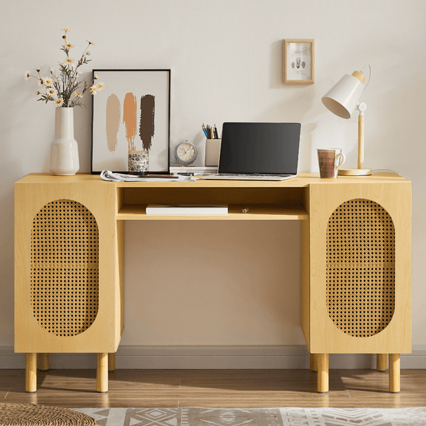 Rattan Desk