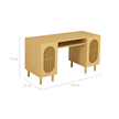 Rattan Desk