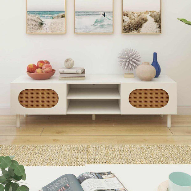 Rattan TV Stand