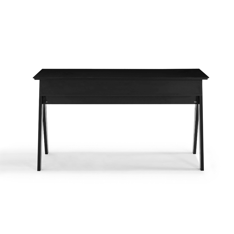 black rattan desk