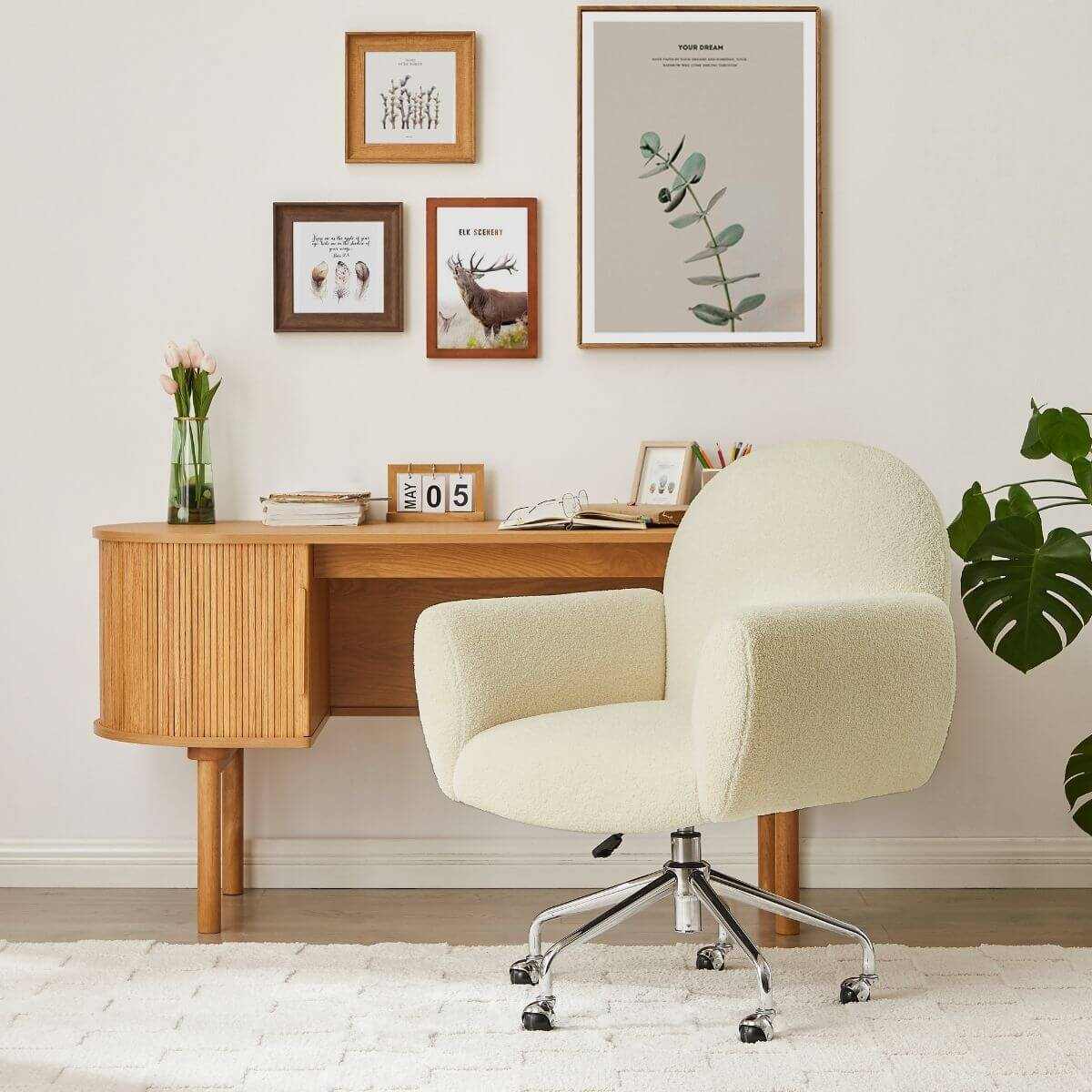 Lacey Fabric Office Chair