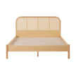 Rattan Bed Frame & Bedhead Double