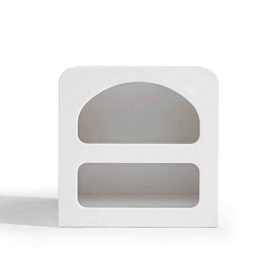 modern Bedside Table white