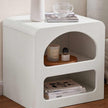 modern Bedside Table white