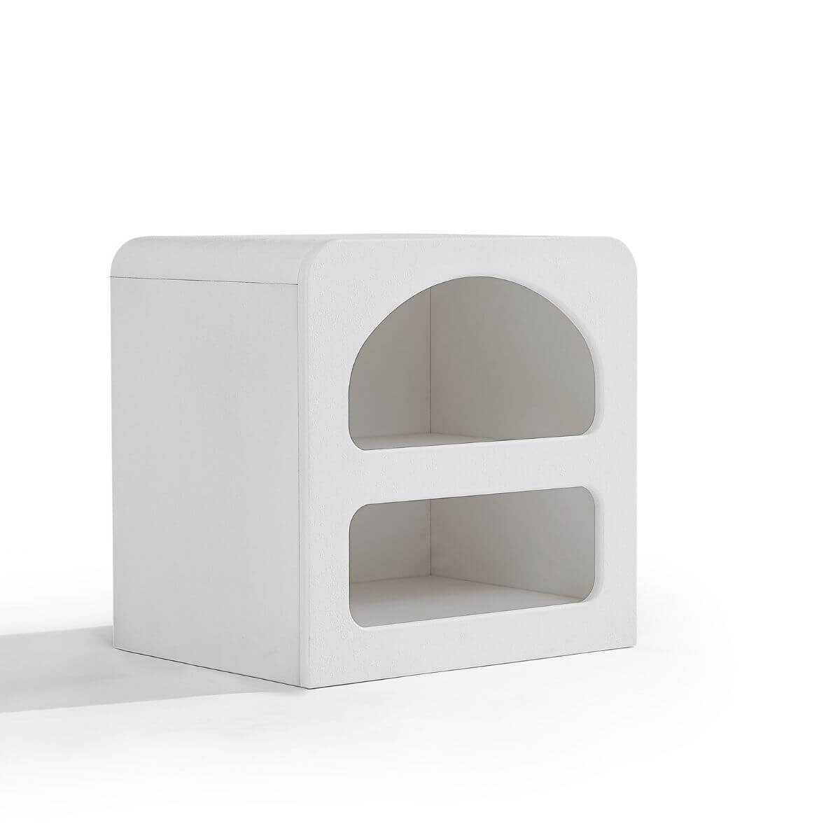 Sora Modern Bedside Table White