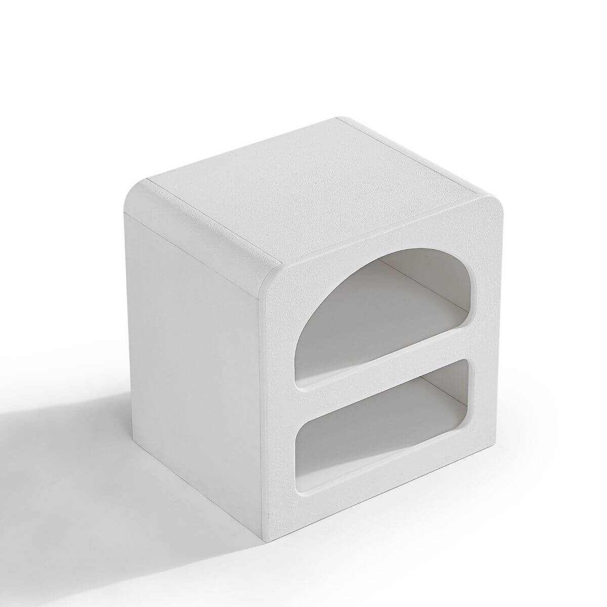 Sora Modern Bedside Table White