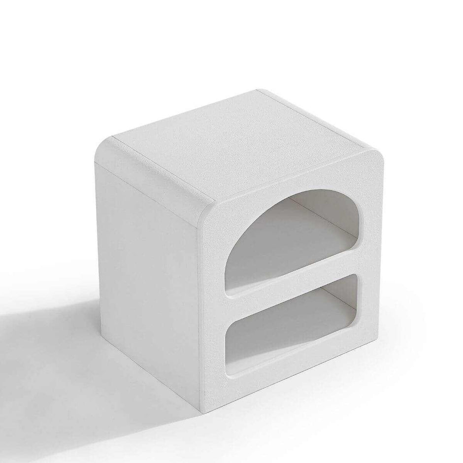 modern Bedside Table white