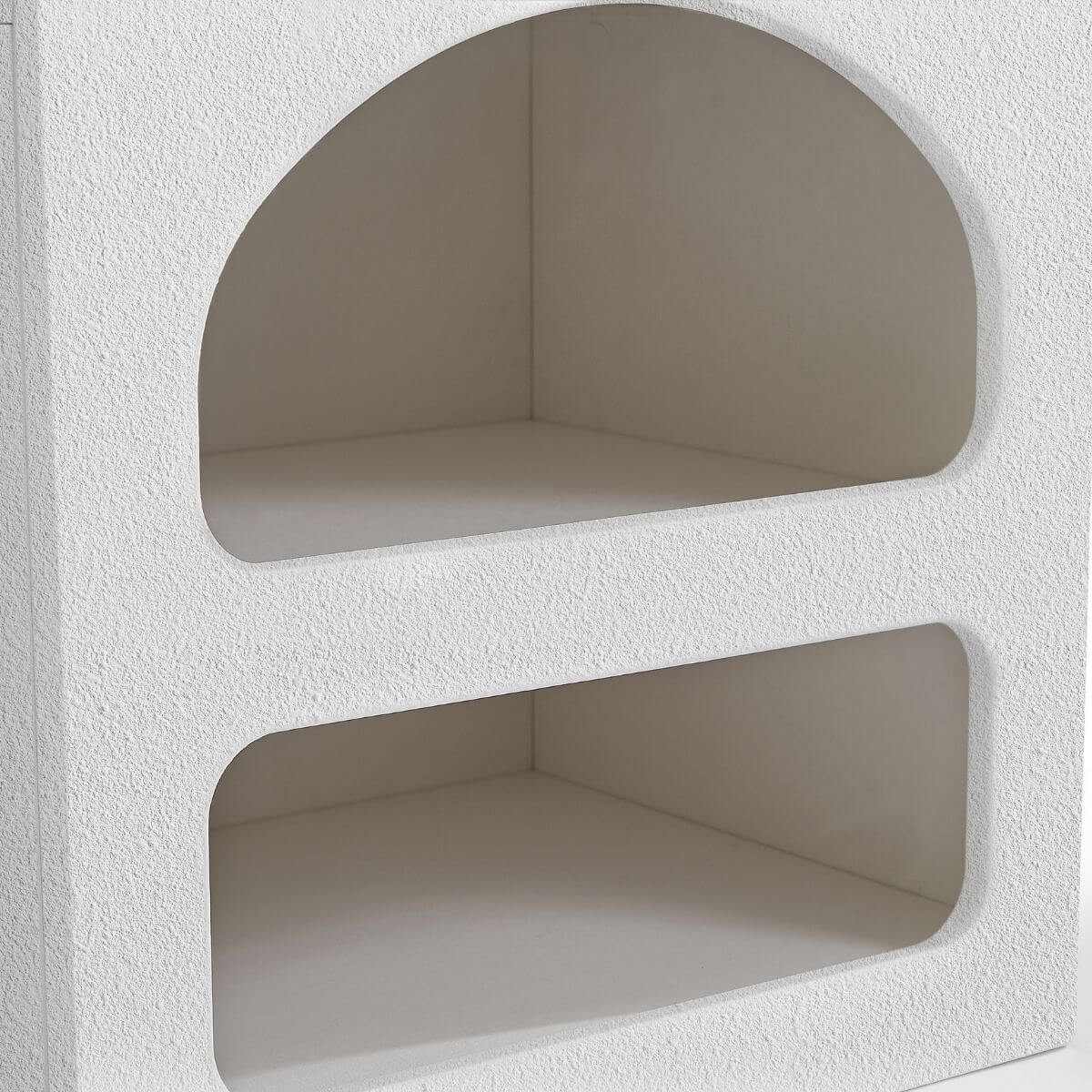 Sora Modern Bedside Table White
