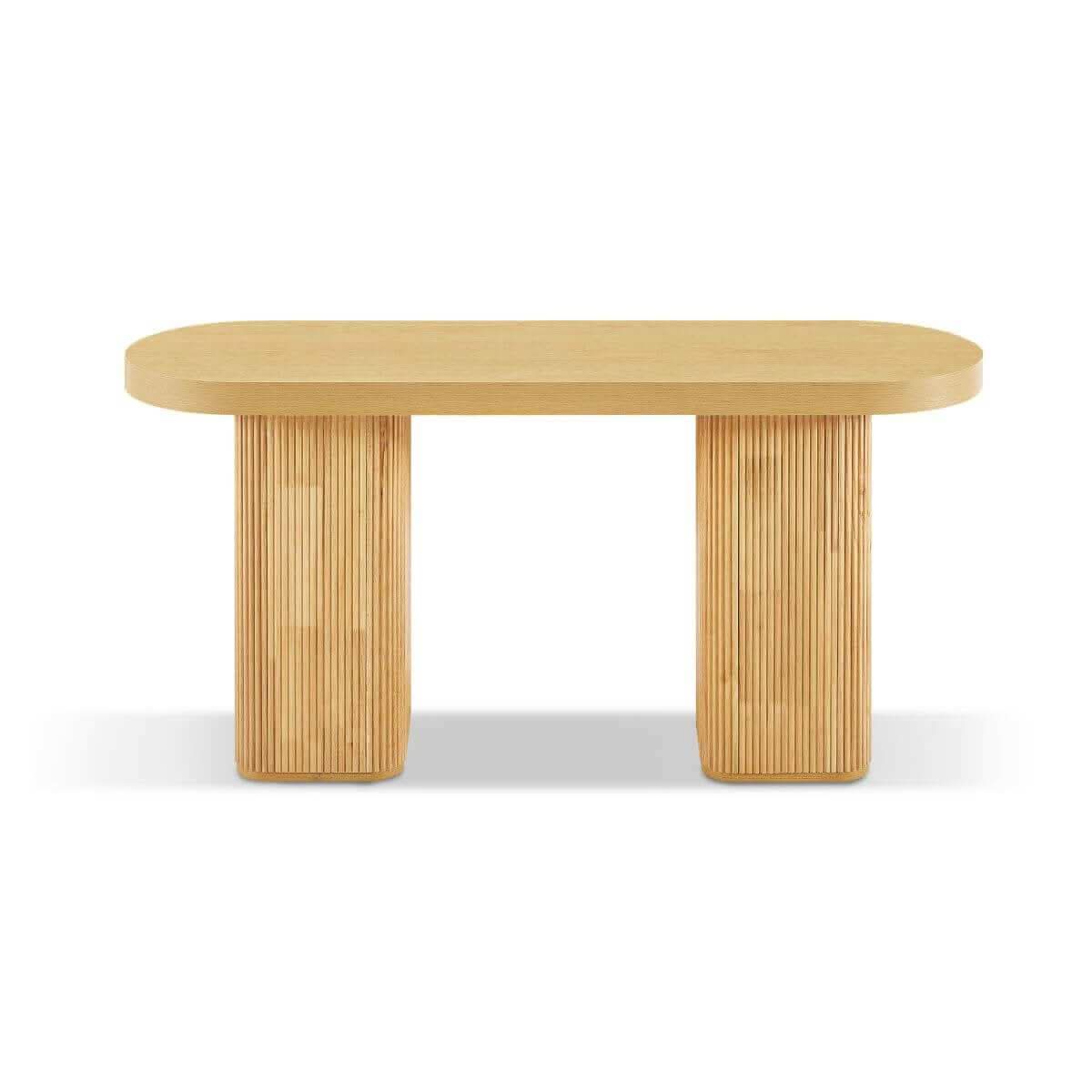 Tate Mid Century Console Table - Natural