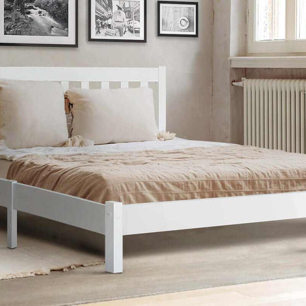 modern double bed frame