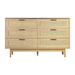 chest of drawers rattan