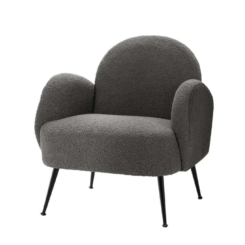 modern boucle chair-Upinteriors