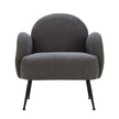 modern boucle chair