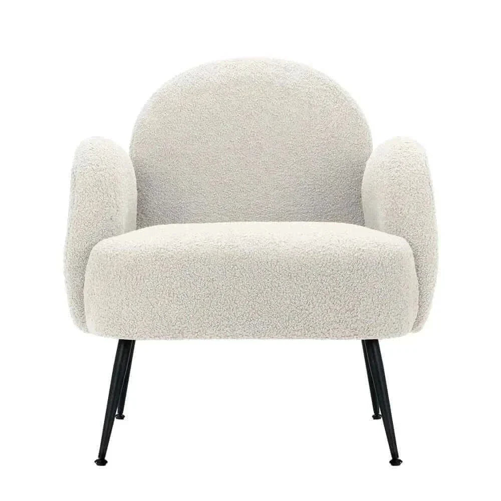 white armchairs