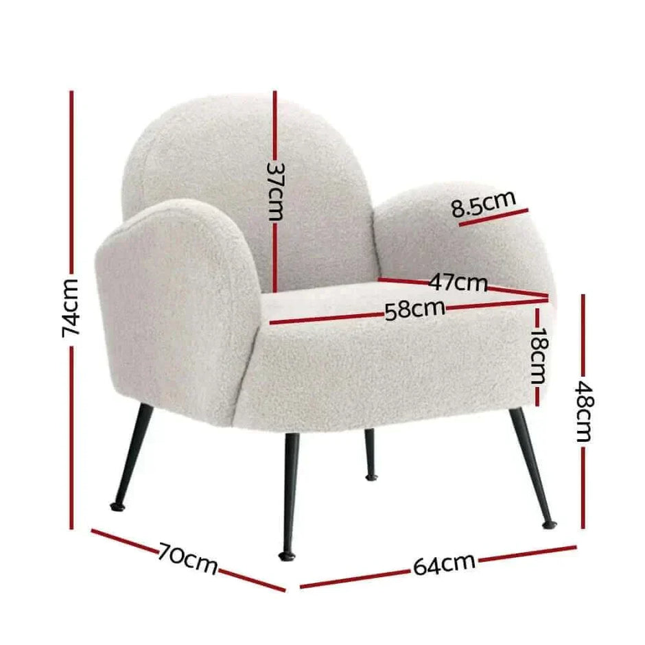 white armchairs