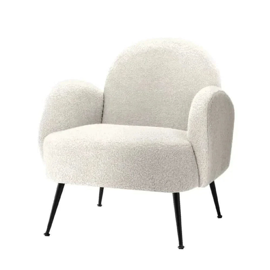 white armchairs