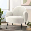 white armchairs