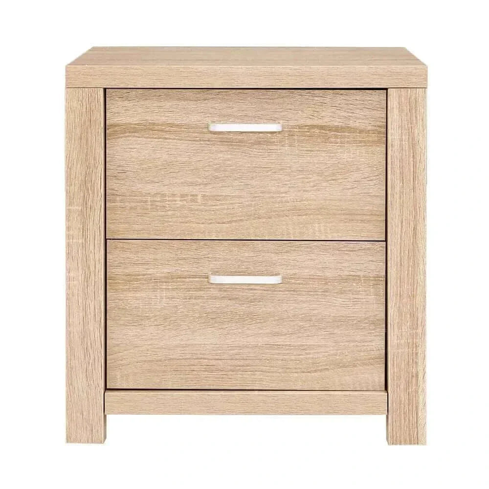 nightstand with pull out tray