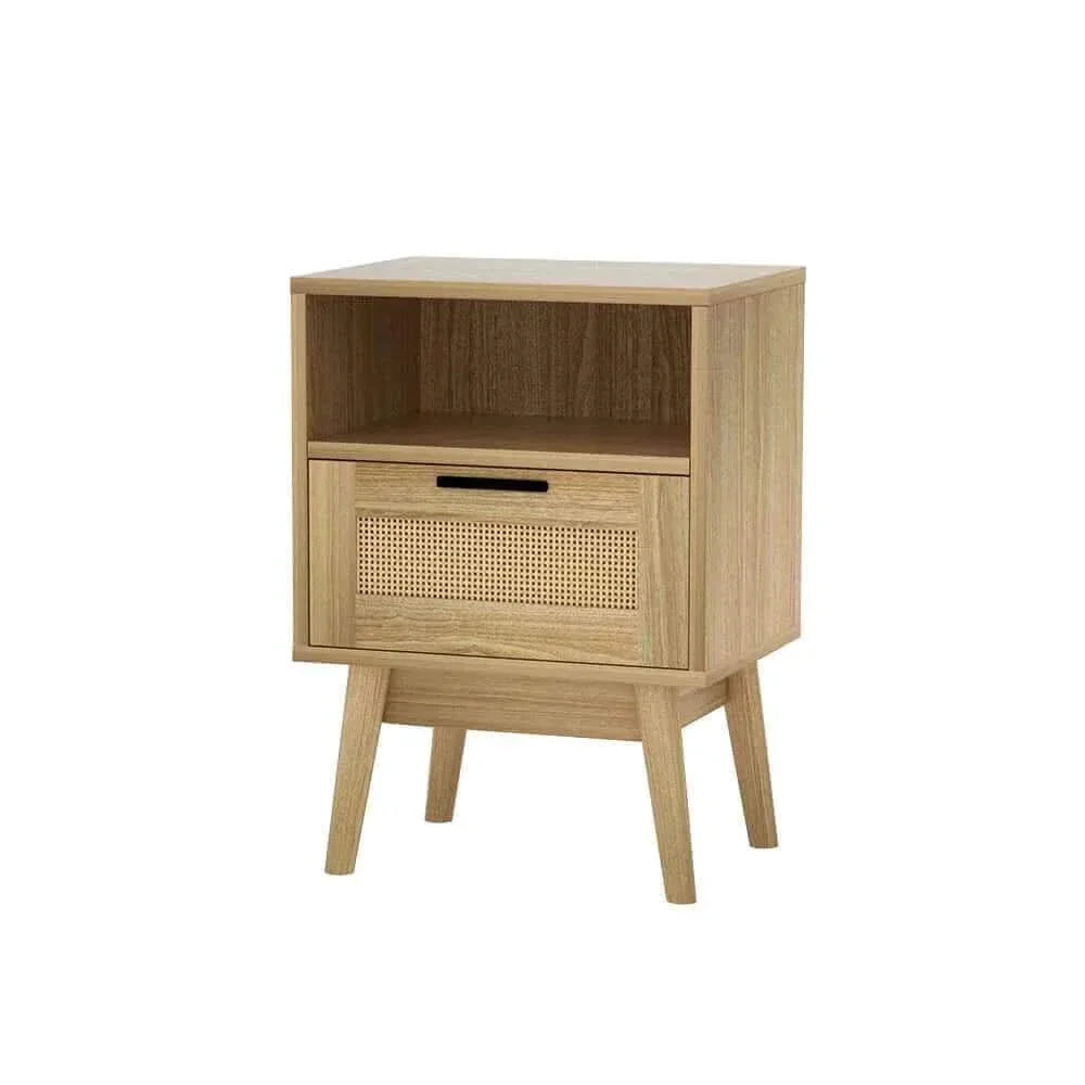 nightstand with shelve-Upinteriors