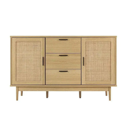 Artiss Rattan Buffet Sideboard - BRIONY Oak